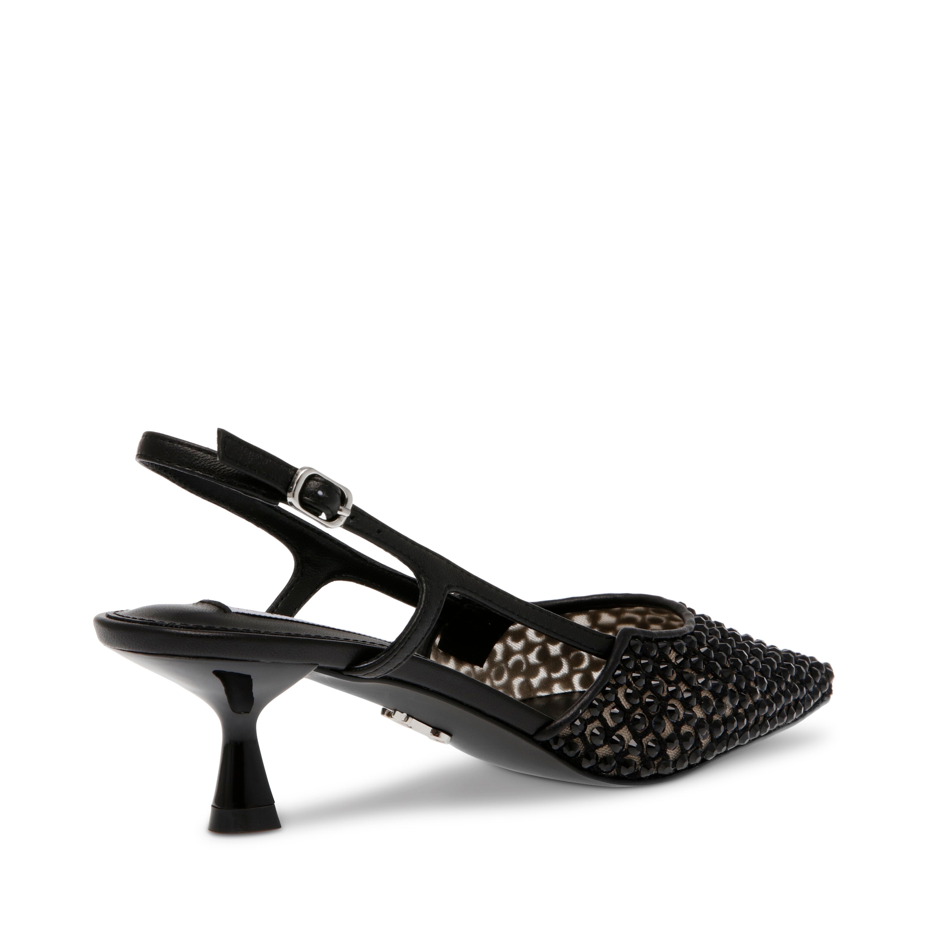 Legaci-MR Slingback Black Rhinestone