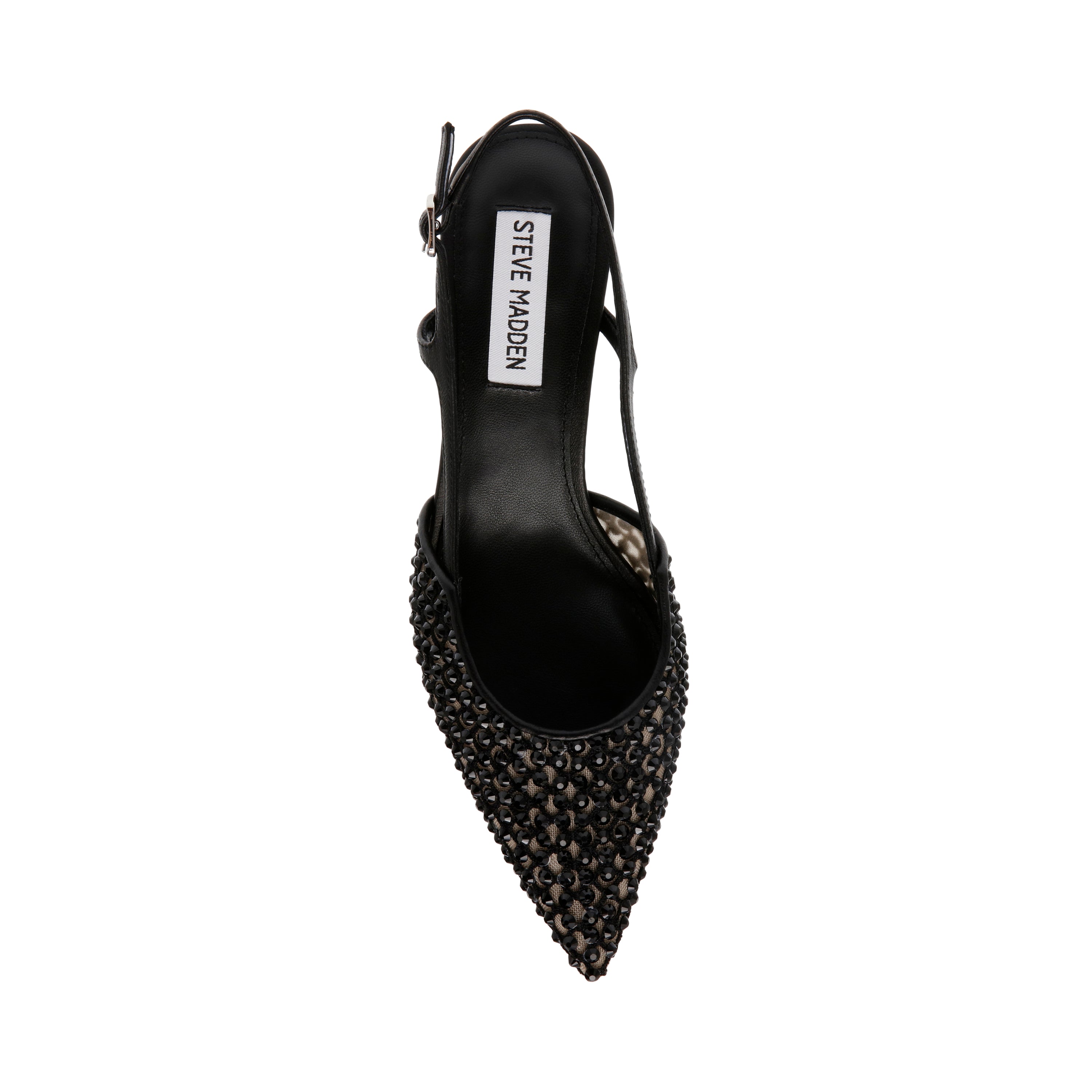 Legaci-MR Slingback Black Rhinestone