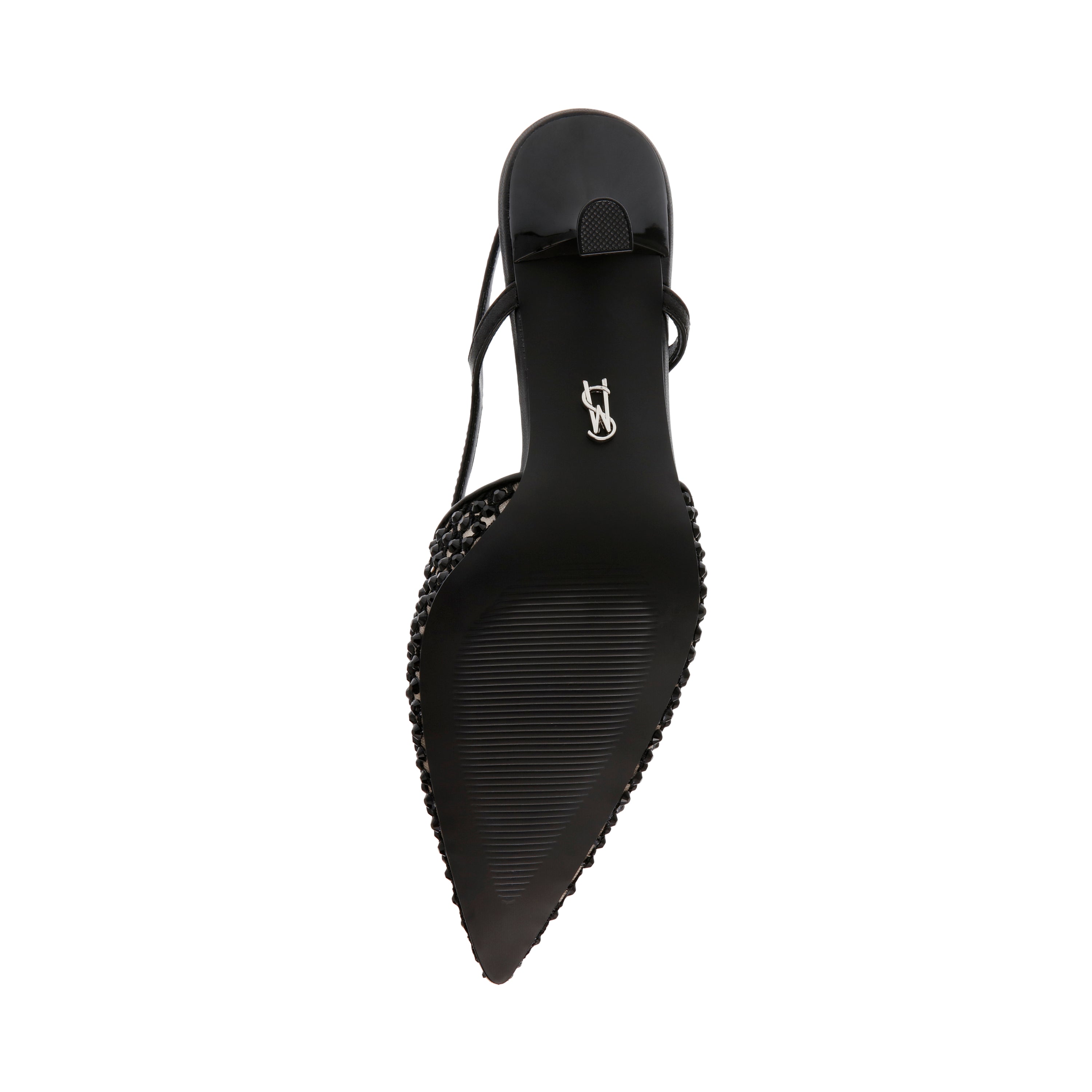 Legaci-MR Slingback Black Rhinestone