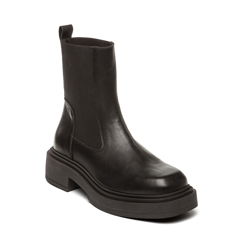 Churro Black Leather