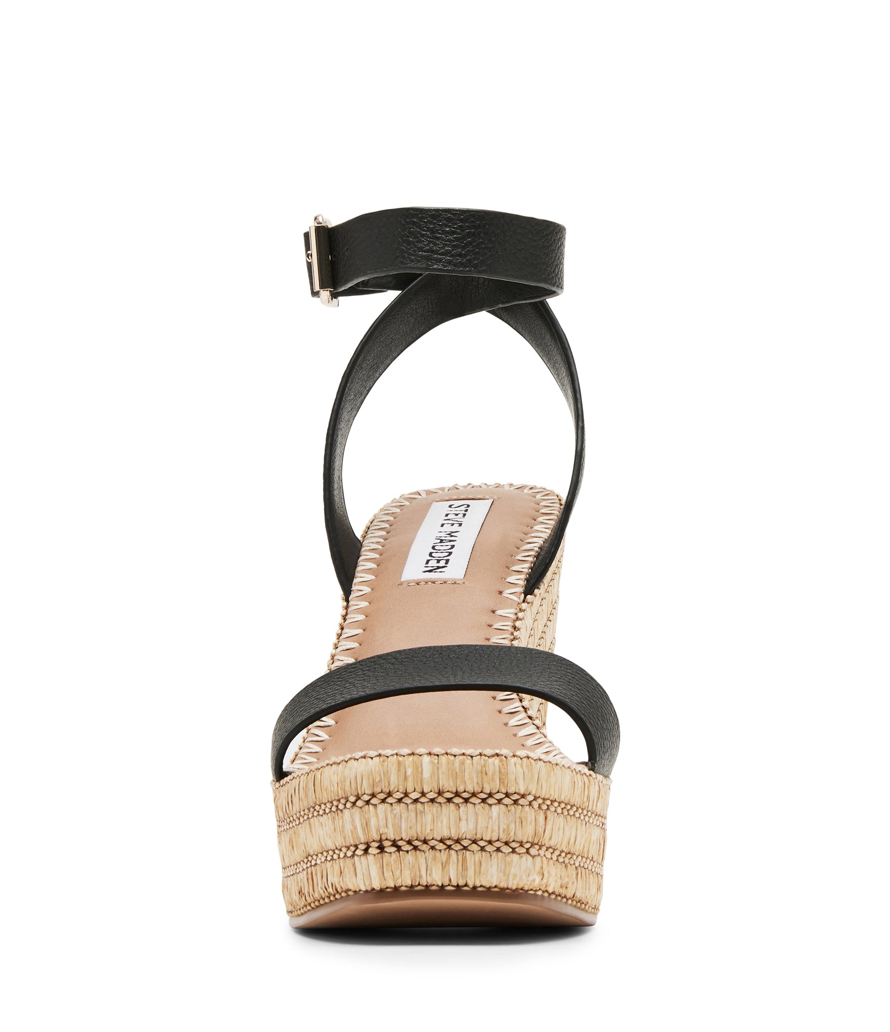 Cassie Sandals Black Leather