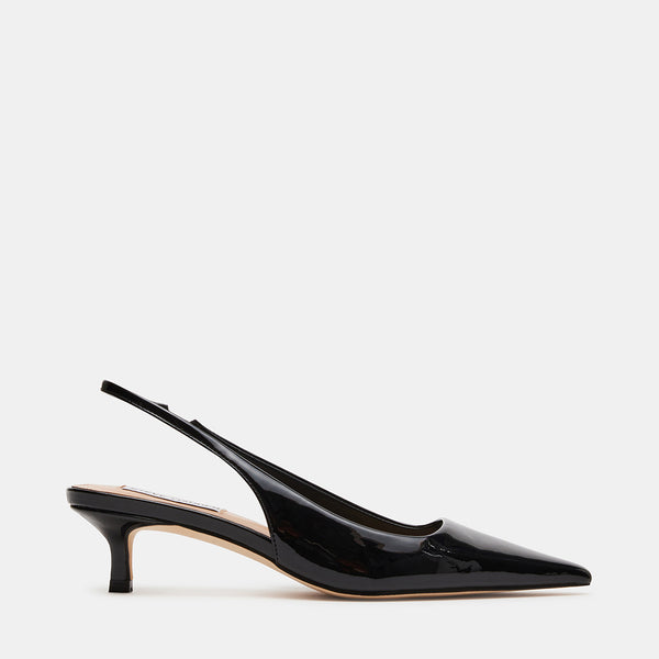 Kari Slingback Black Patent