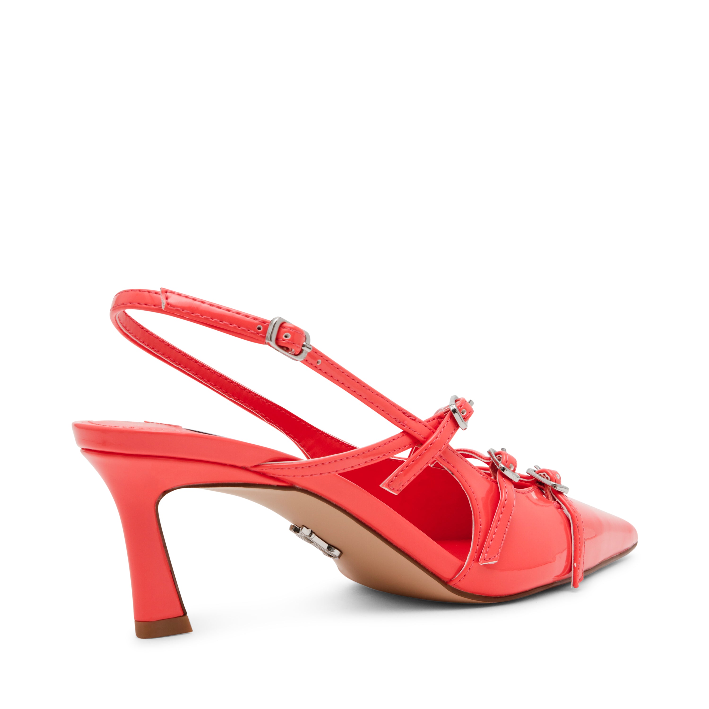 Liana Slingbacks Coral Patent