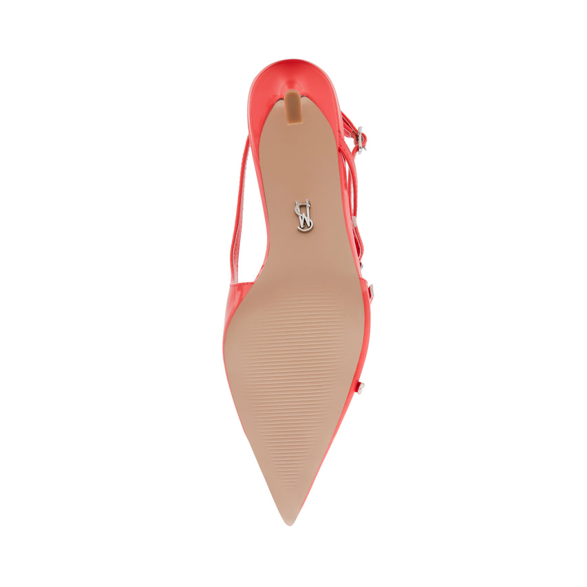 Liana Slingbacks Coral Patent