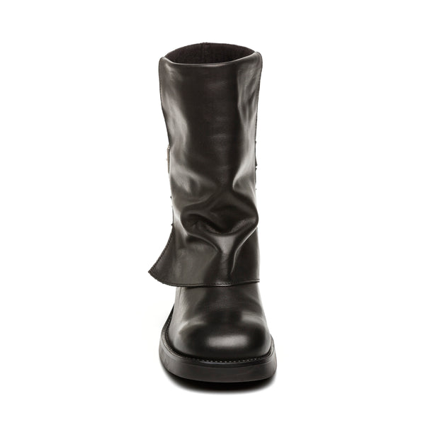 Bonfire Boots Black Leather