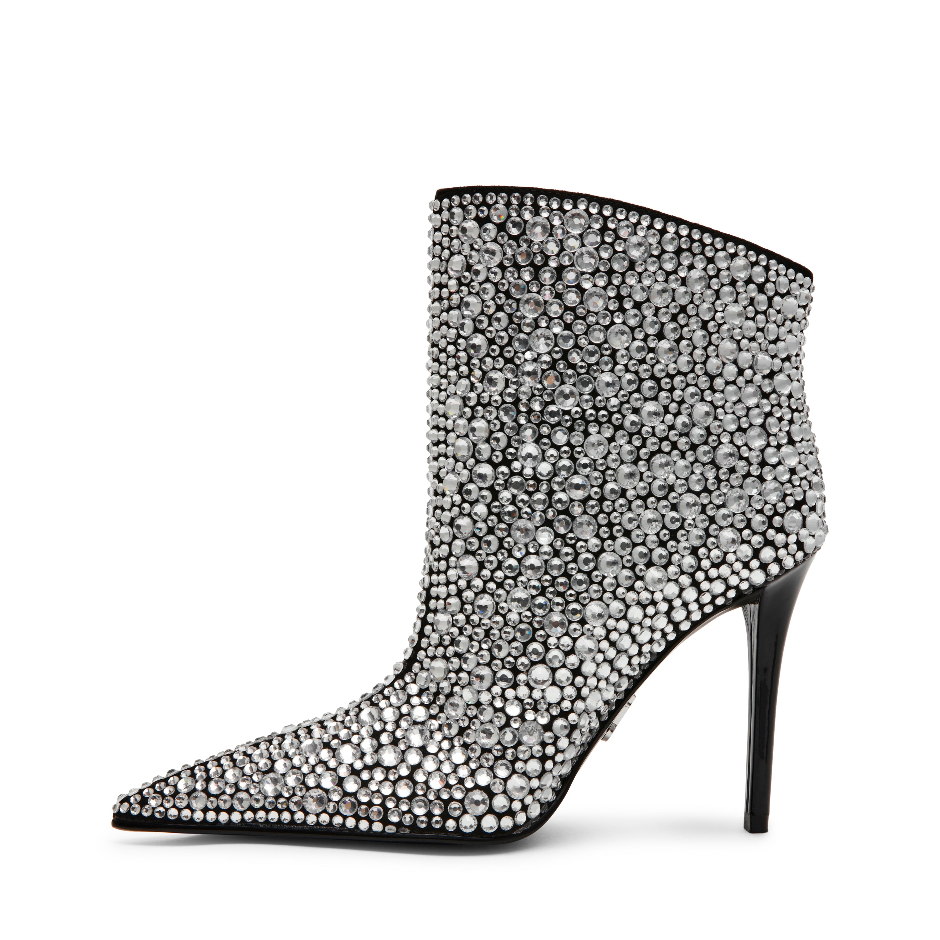 Sentinel-R Heeled Ankle Boots Rhinestone- Hover Image