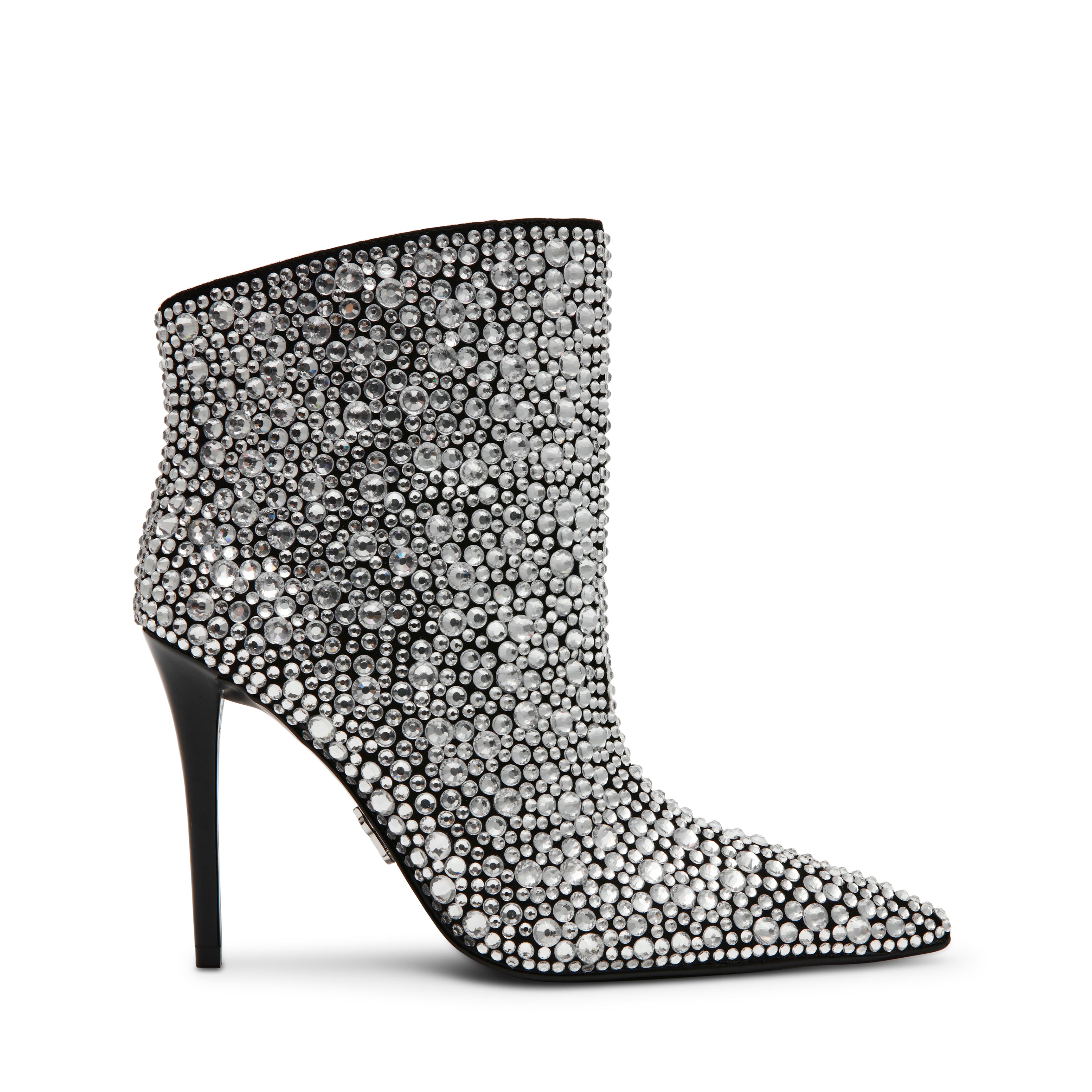 Sentinel-R Heeled Ankle Boots Rhinestone