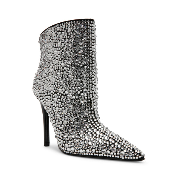 Sentinel-R Heeled Ankle Boots Rhinestone