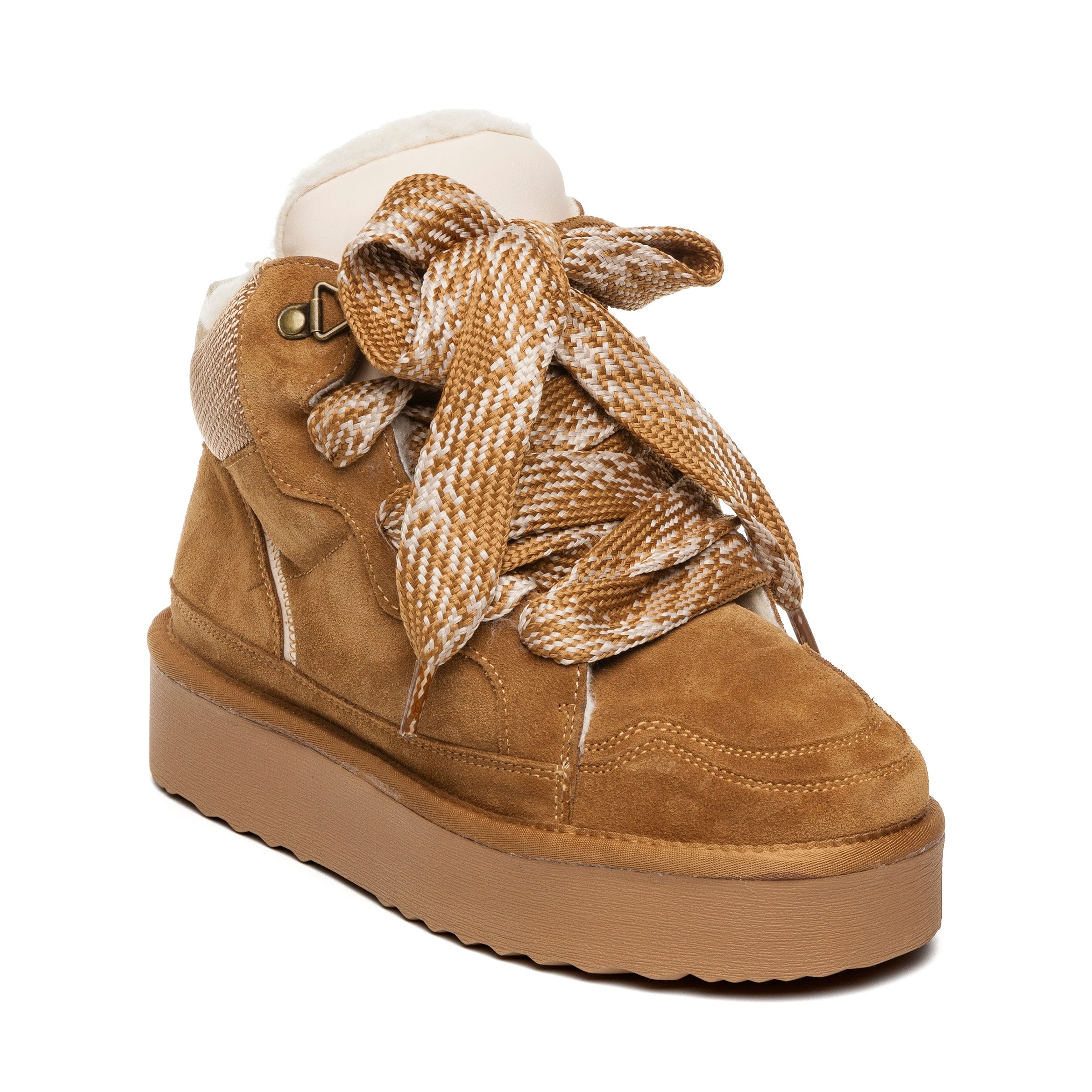 Paci Chestnut Suede