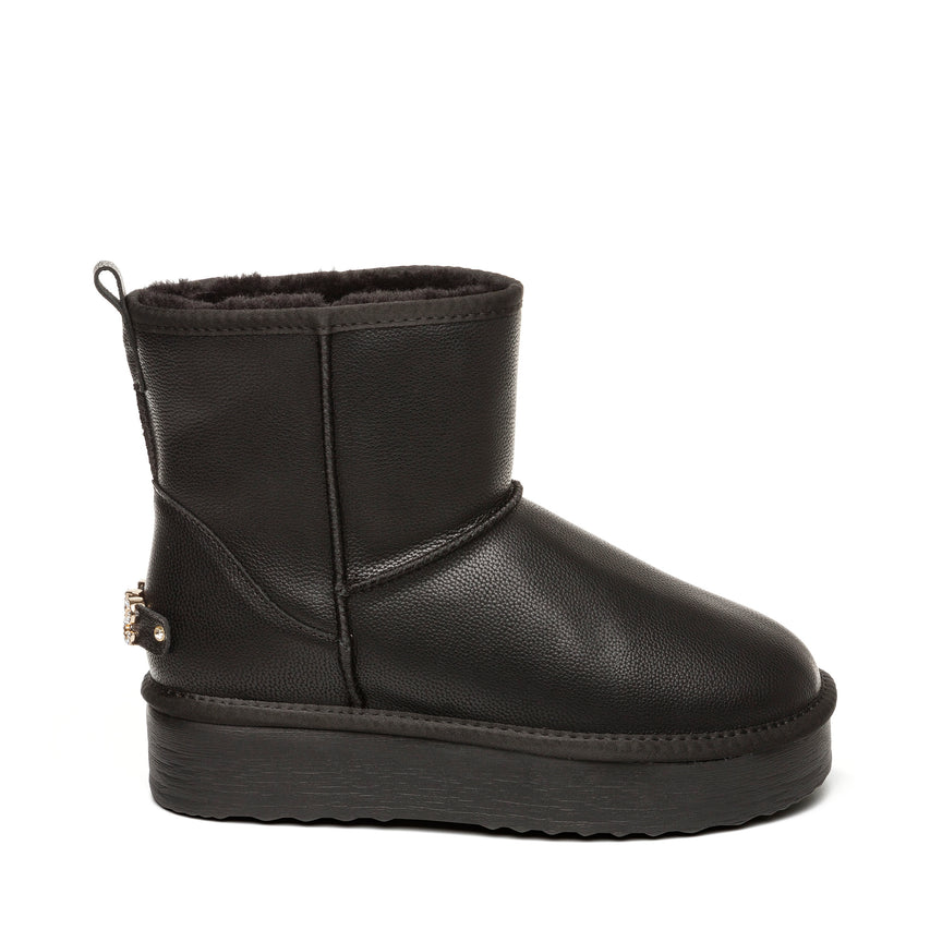 Tessah Black Leather