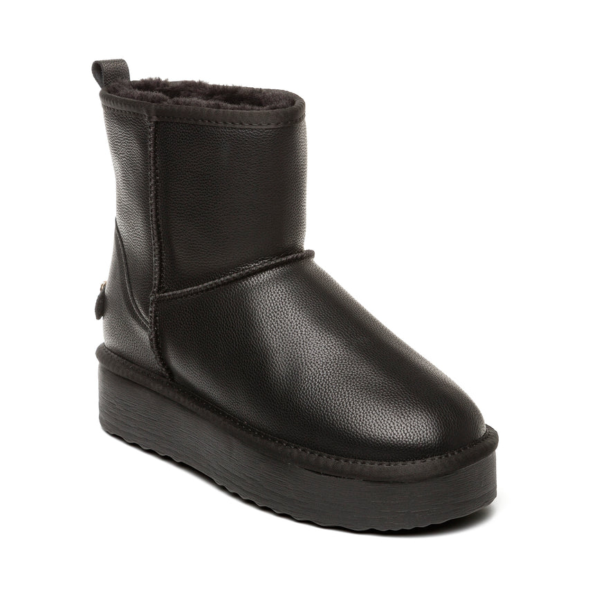 Tessah Black Leather