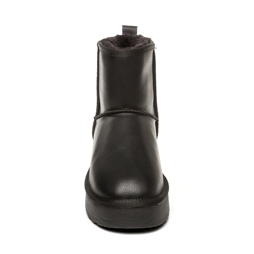 Tessah Black Leather