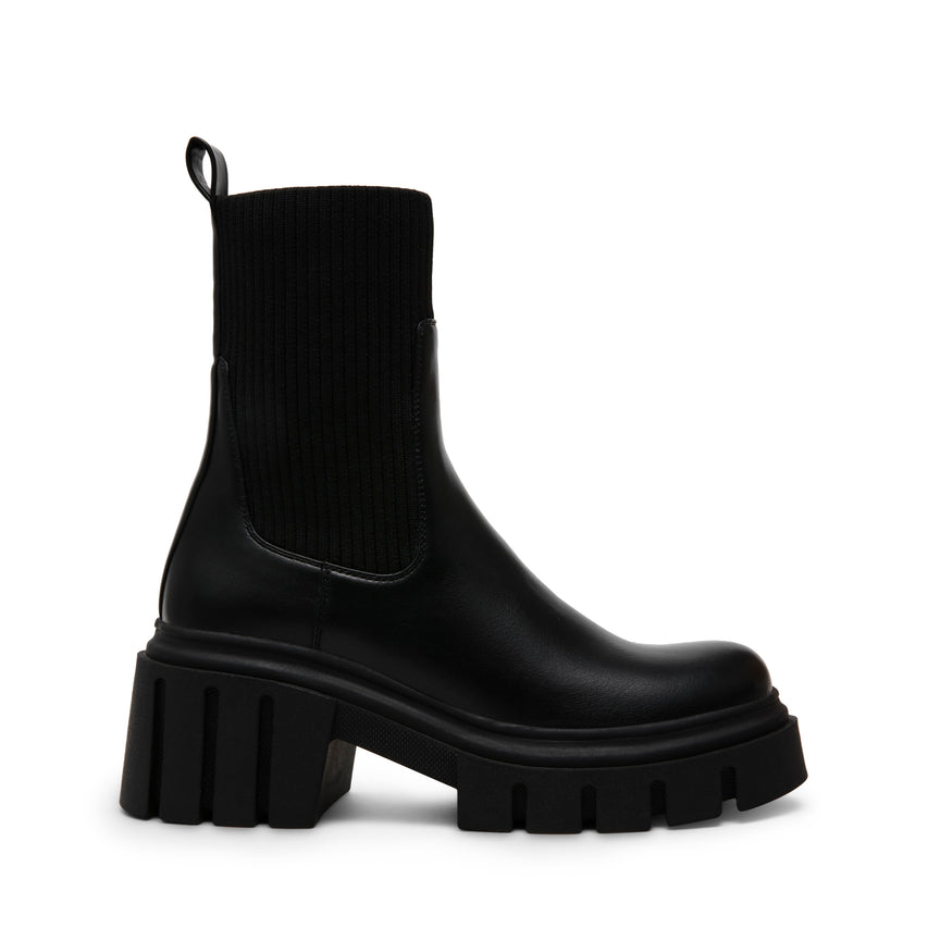 Dropoff Black Leather