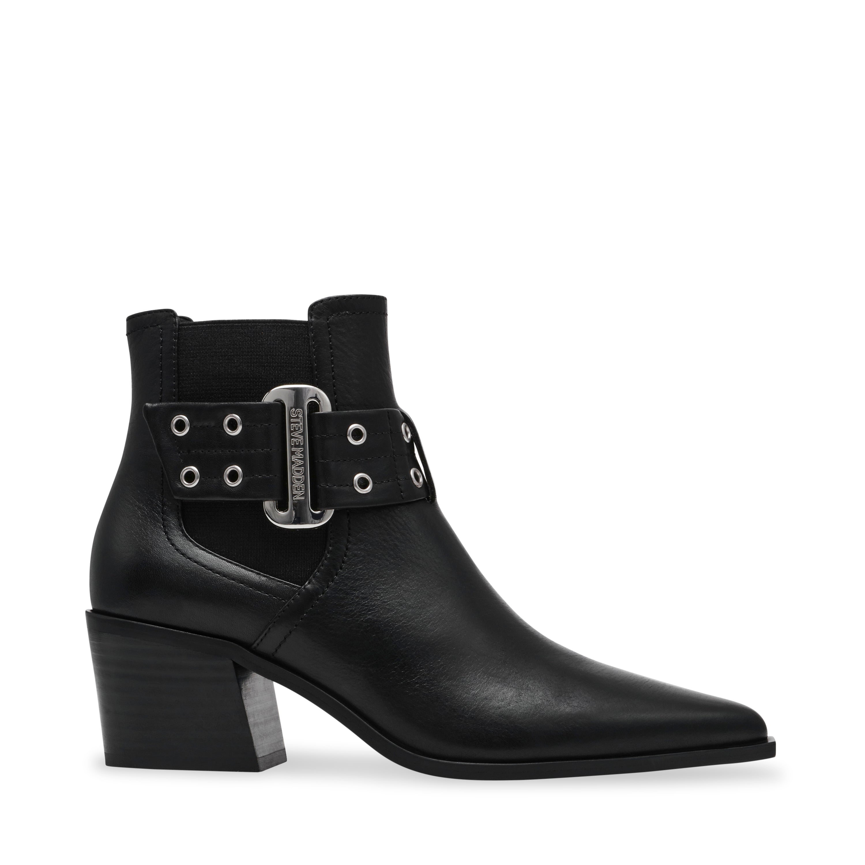 Galloway Black Leather