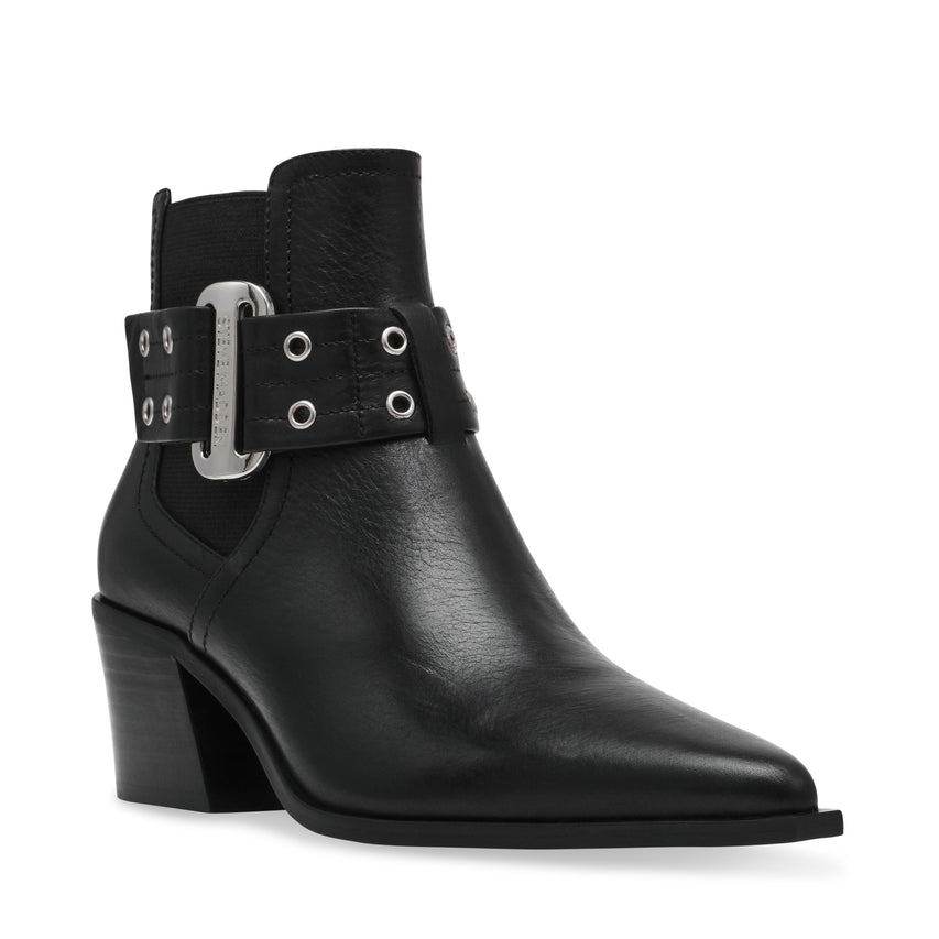 Galloway Black Leather