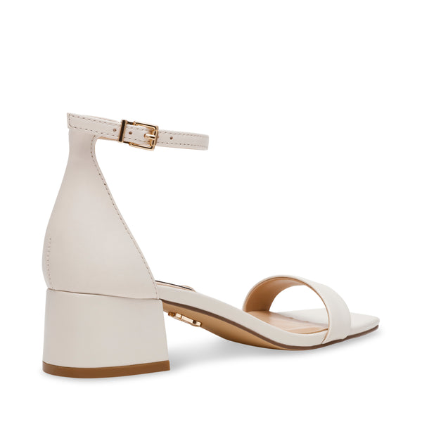 Gena Sandal Ivory Leather