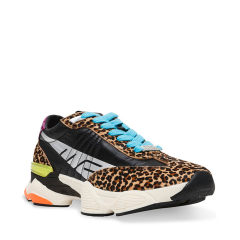 Steve Madden Setback Sneakers Animal Multi NEW IN