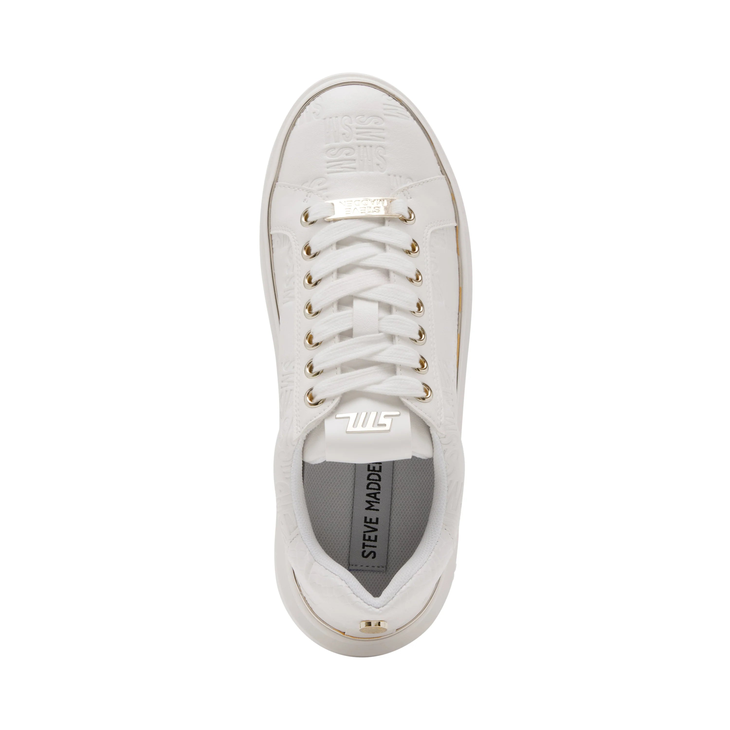 On-Stage Sneakers White/Gold- Hover Image