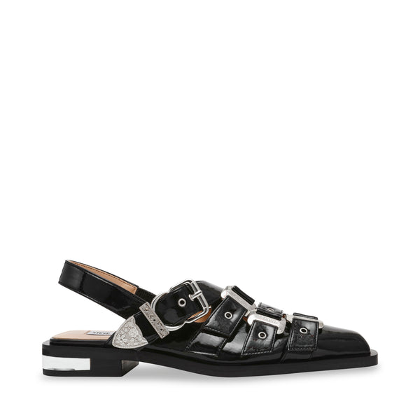 Gari Sandals Black Crinkle