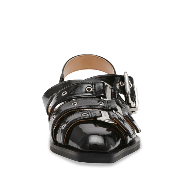 Gari Sandals Black Crinkle