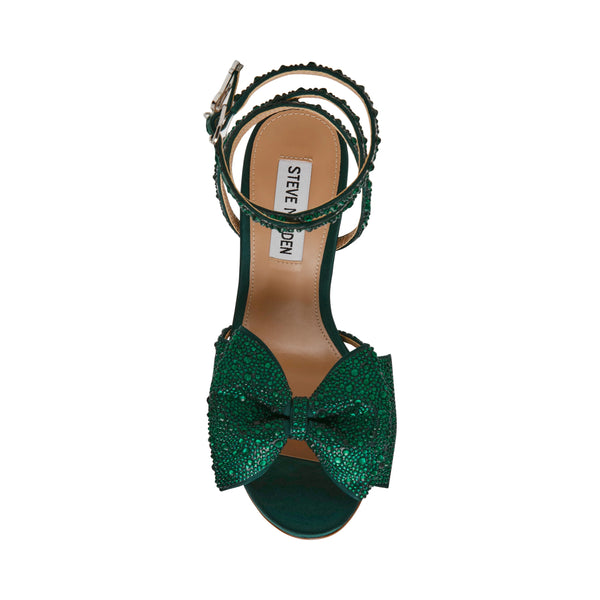 Blyss Heeled Sandals Emerald