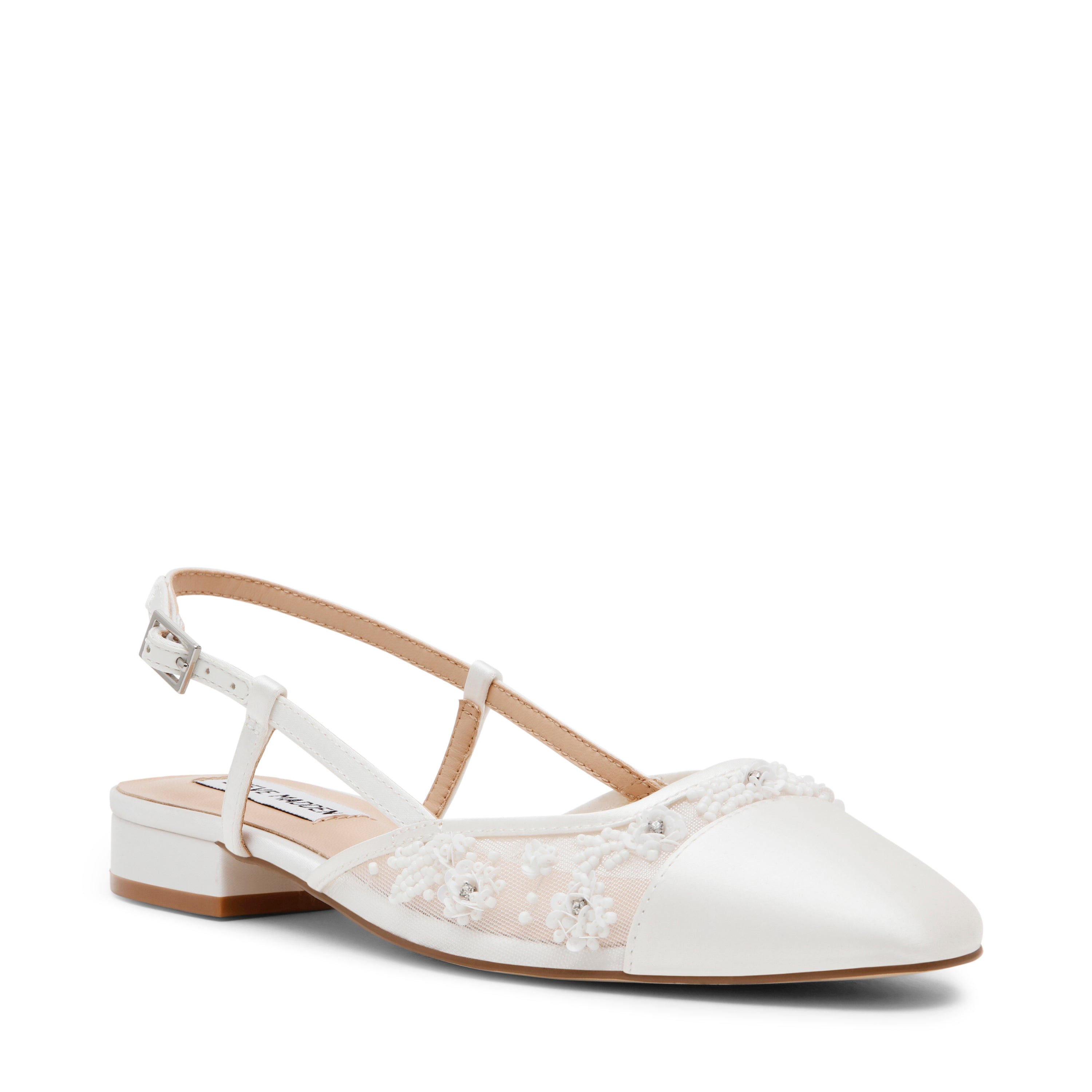 Belinda-MF Slingbacks Ivory- Hover Image