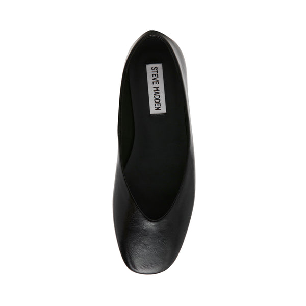 Darts Ballerinas Black Action Leather