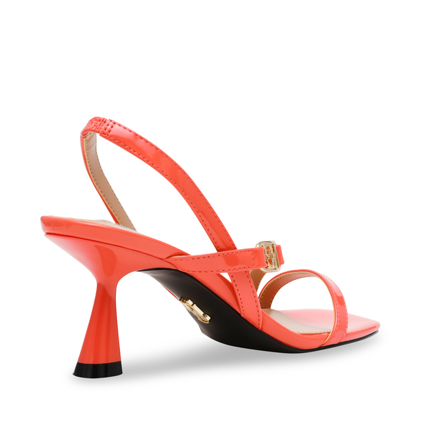 Infuzer Heeled Sandals Coral Patent