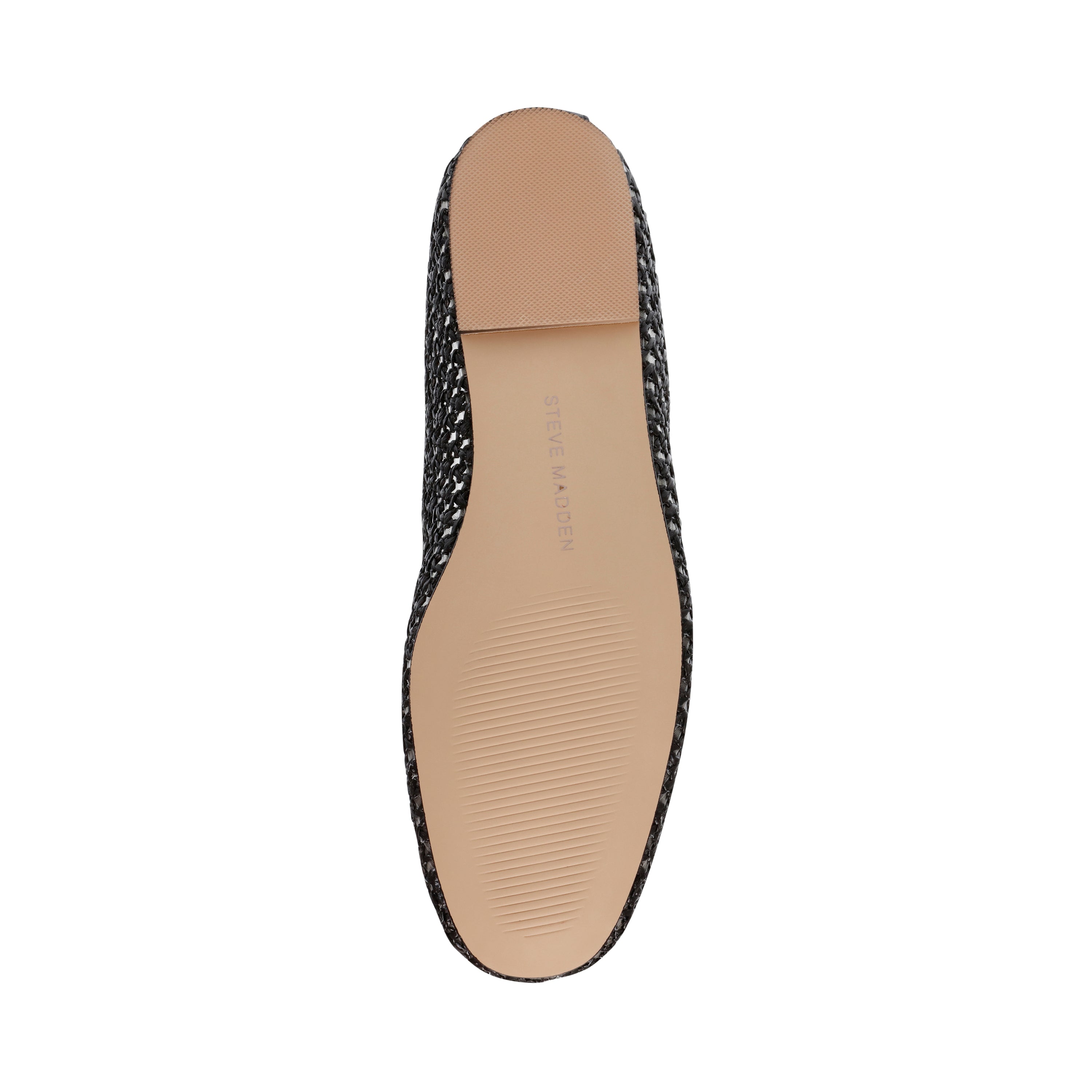 Majorca Ballerina Black Raffia