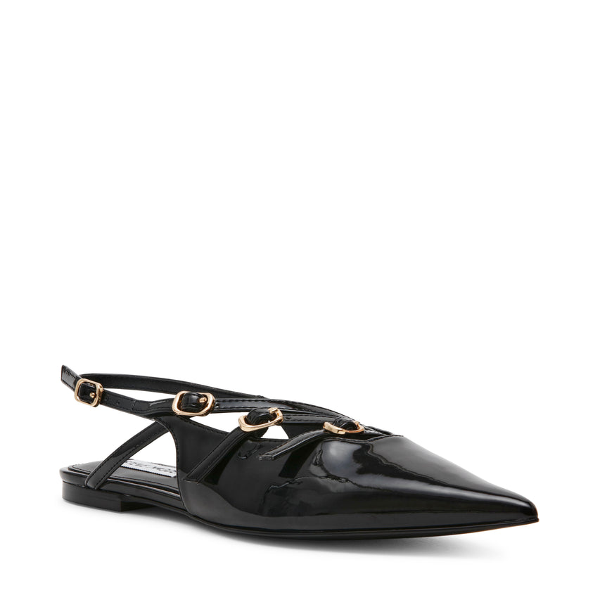 Cianna Sandal Black Patent