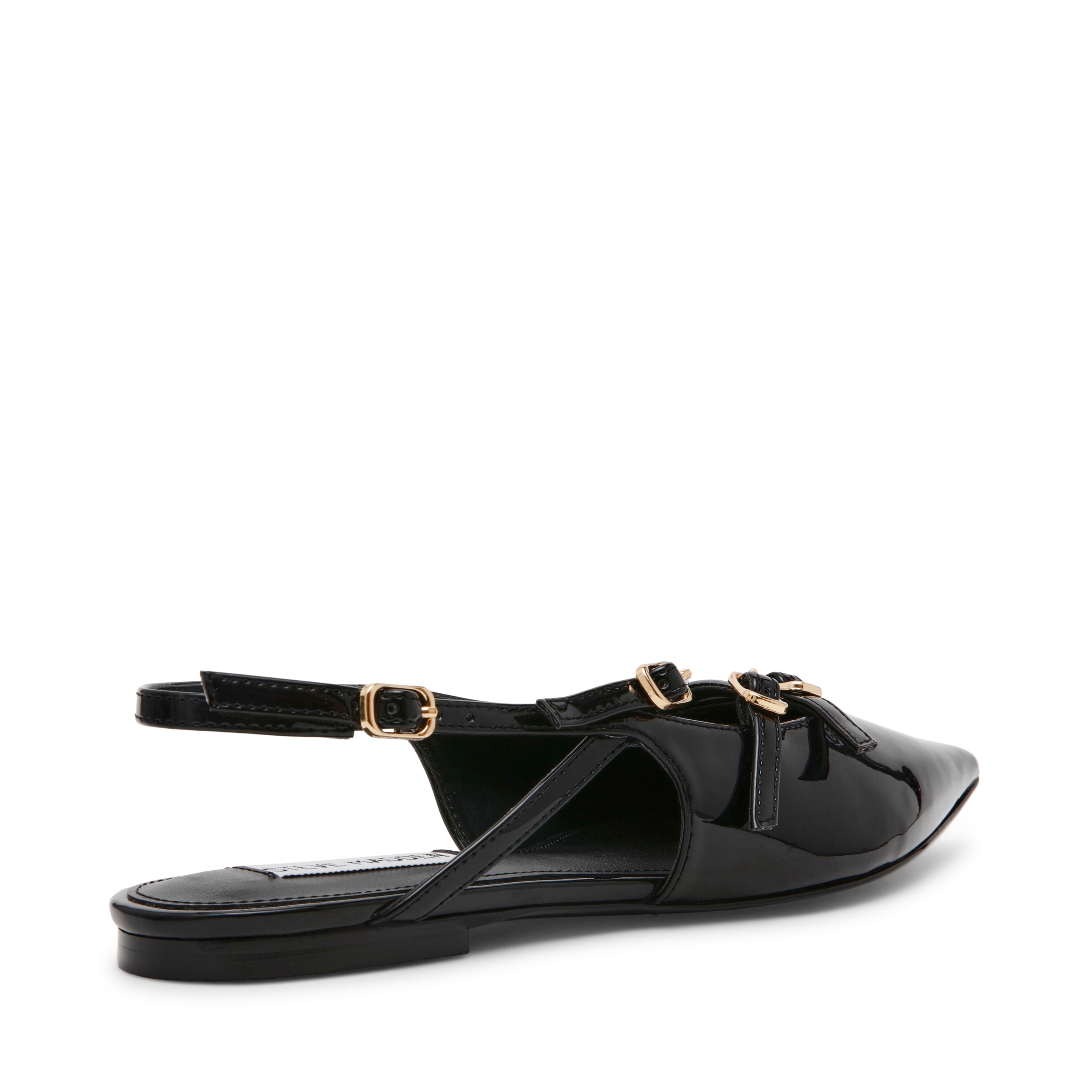 Cianna Sandal Black Patent