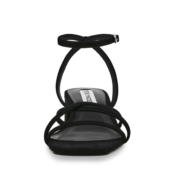 Gleams Sandal Black Suede