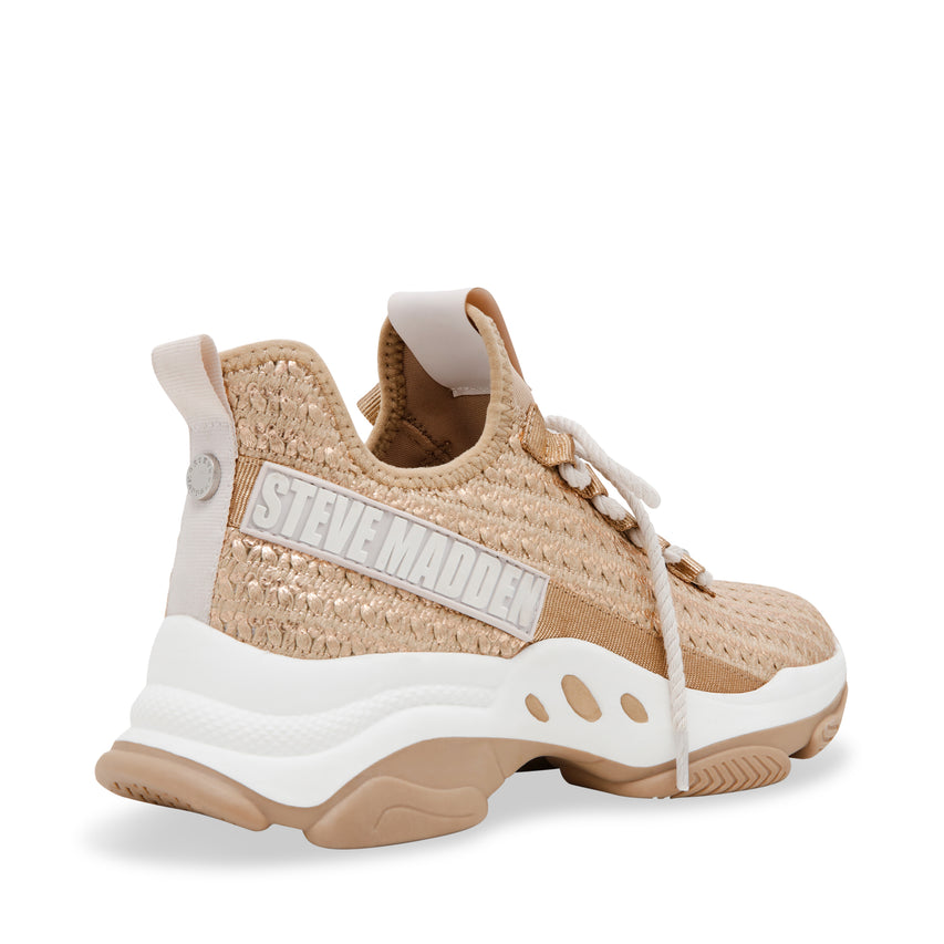 Mileage Sneaker Buff Gold / White