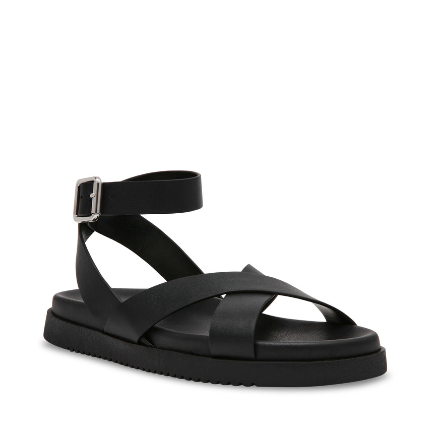 My Bestie sandal Black Leather