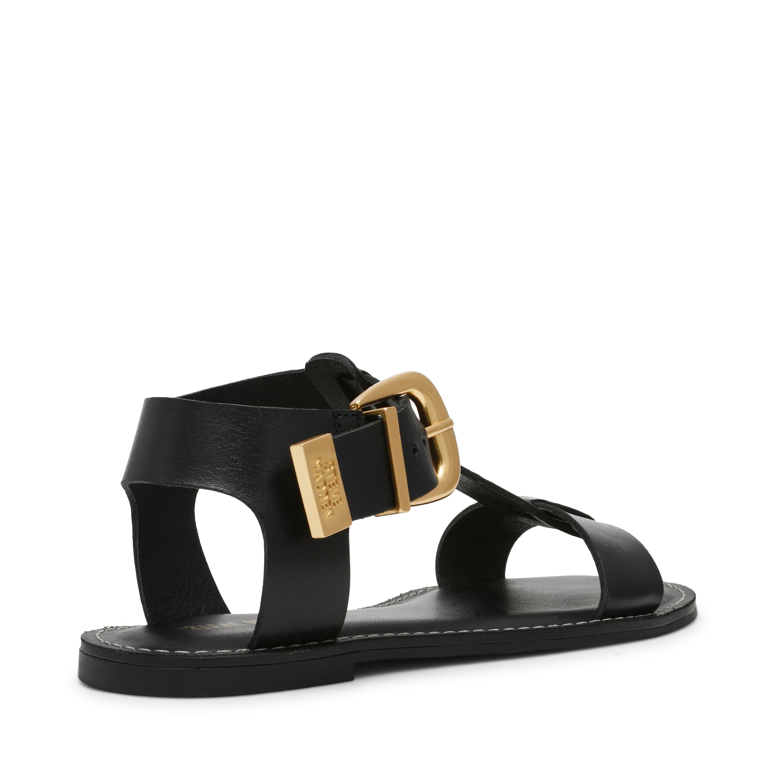 Braelynn Black Leather