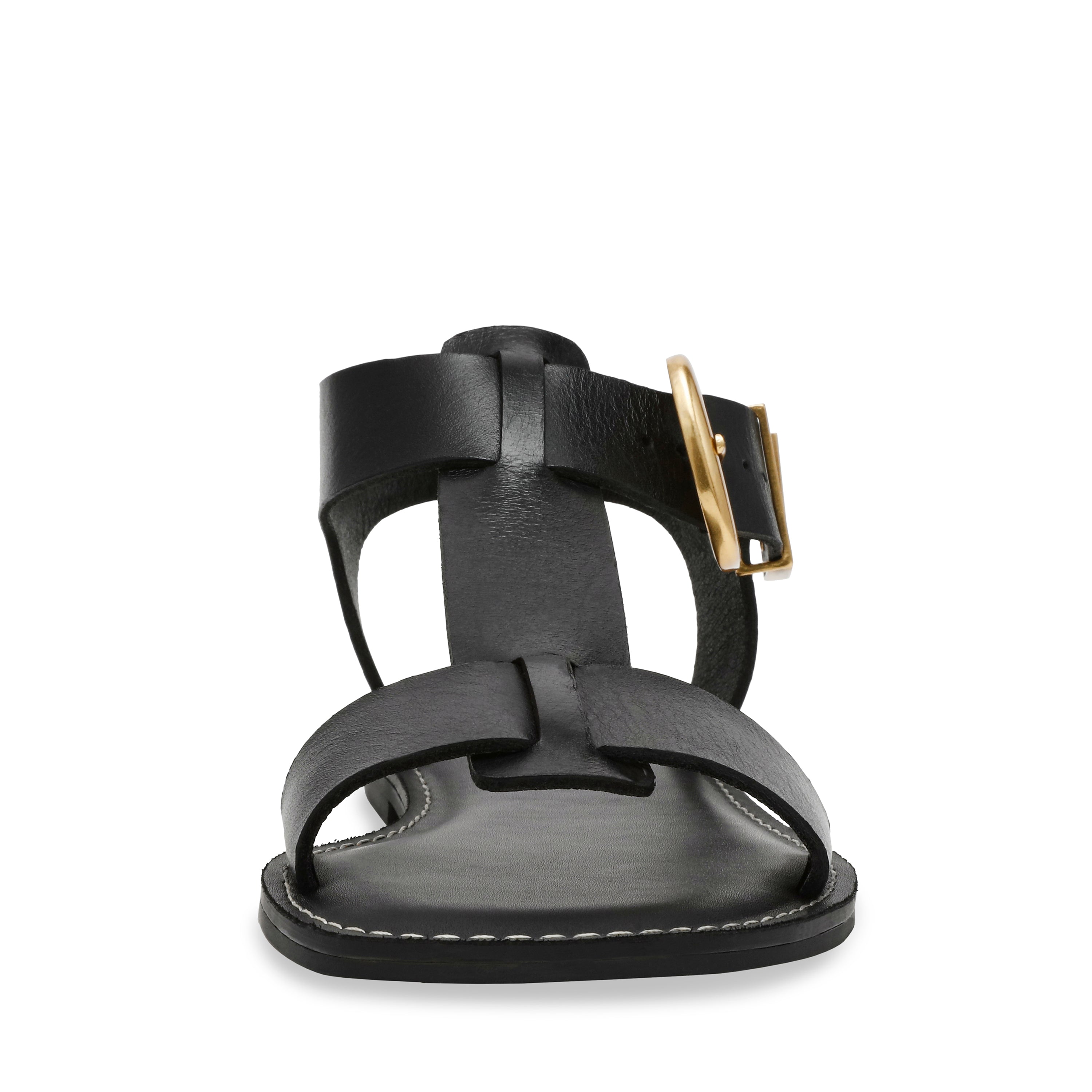 Braelynn Black Leather