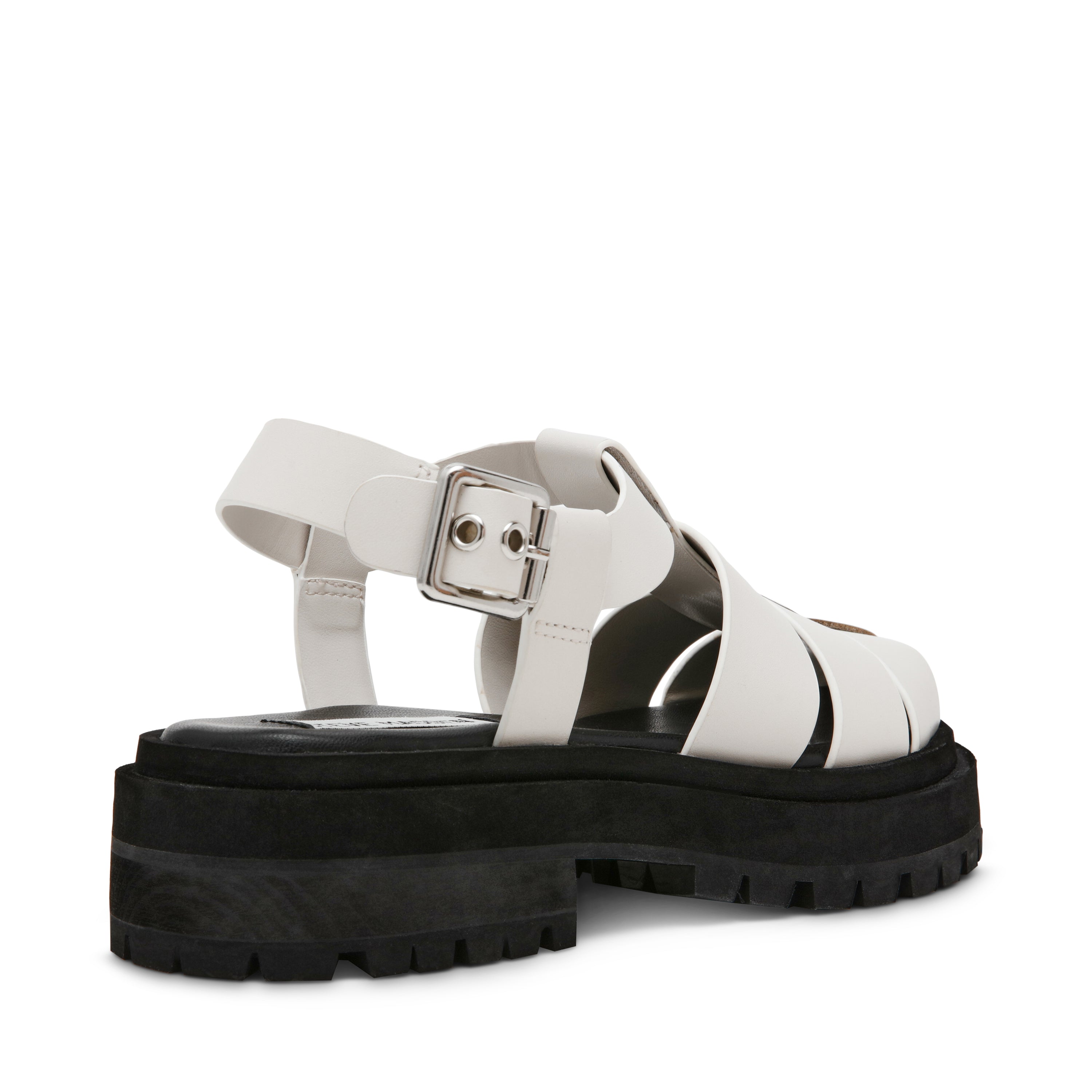 Market sandal White Action Leather