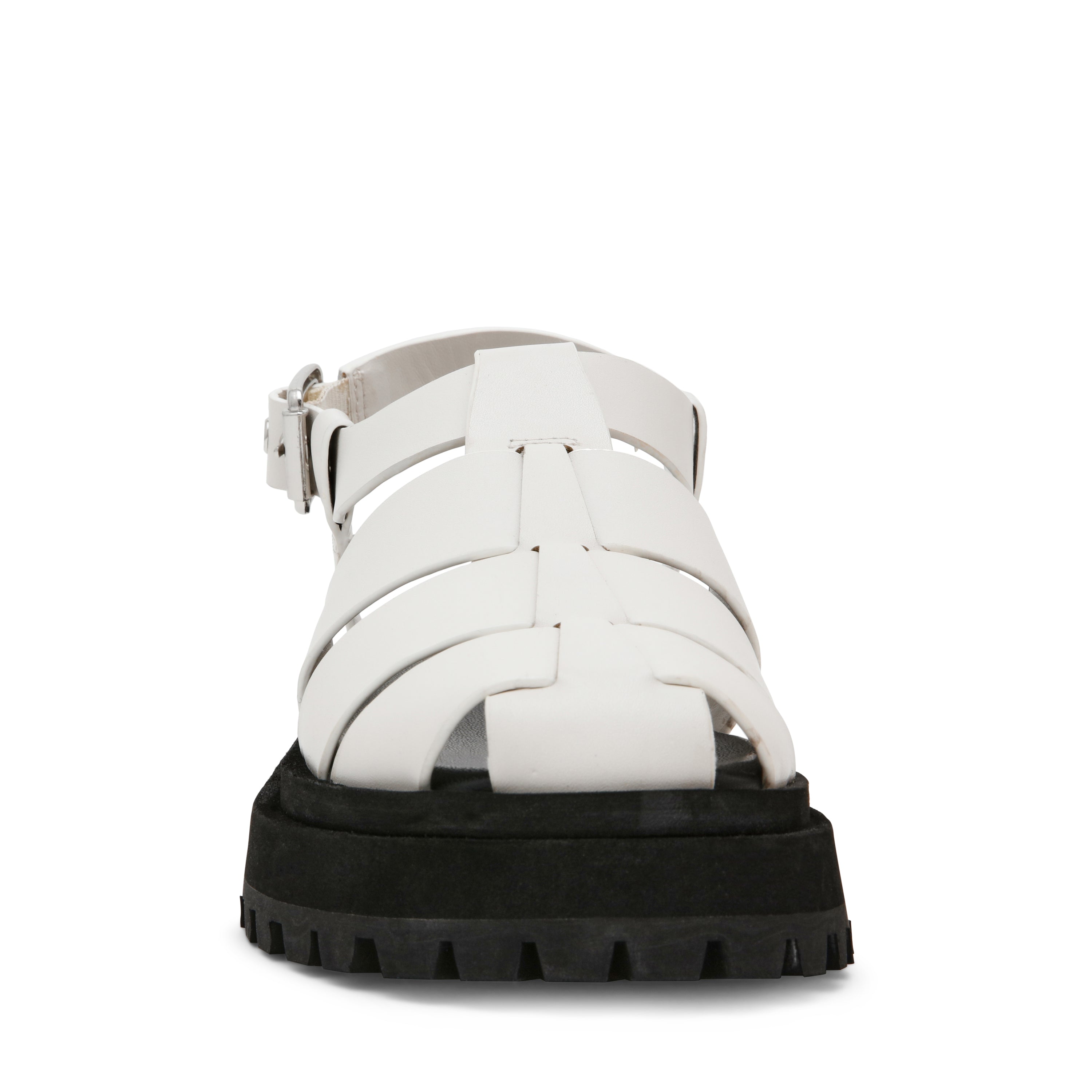 Market sandal White Action Leather