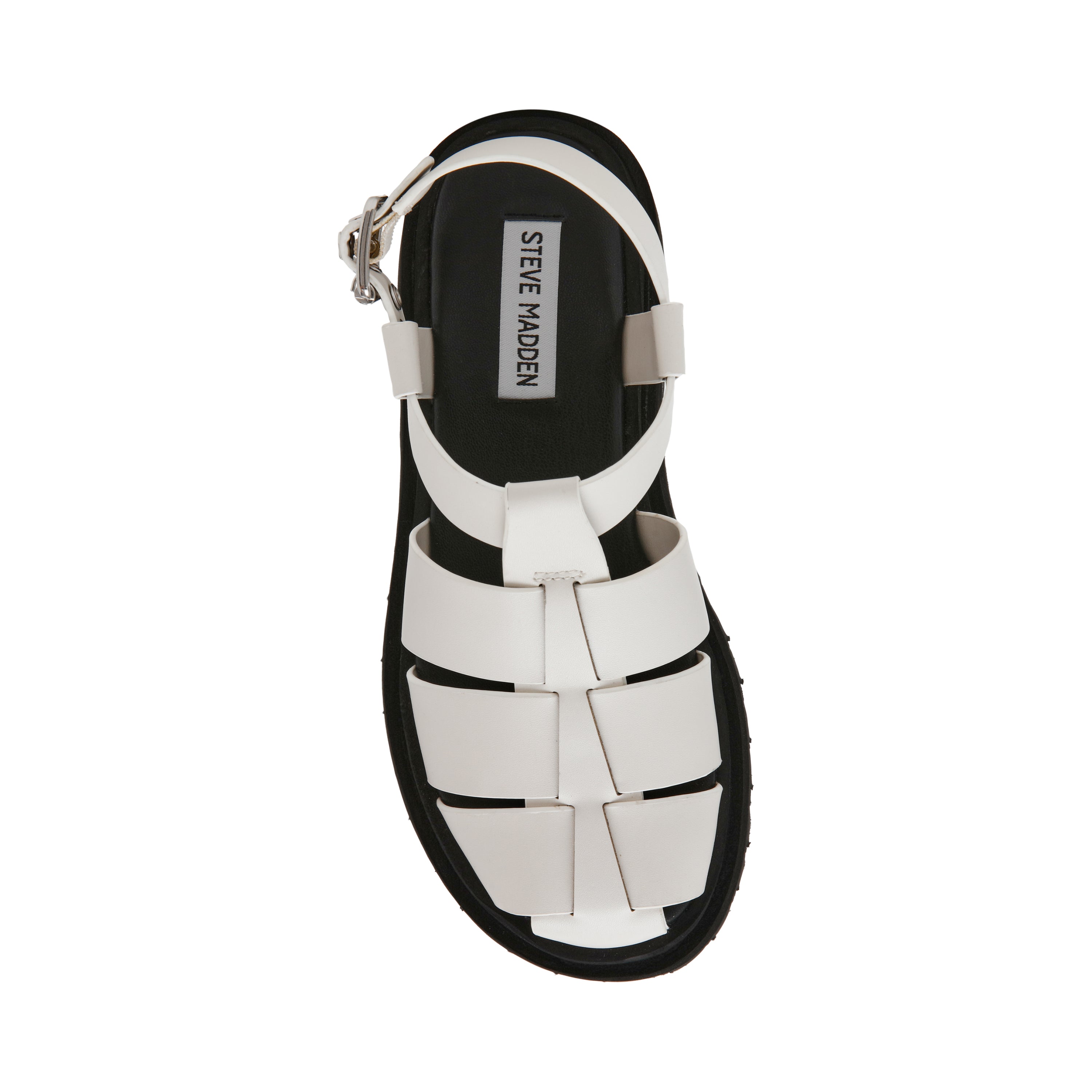 Market sandal White Action Leather