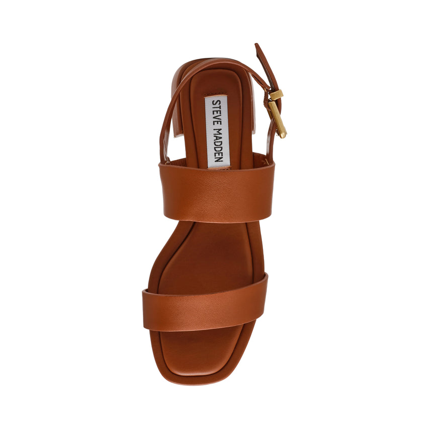 Venturas sandal Cognac Leather