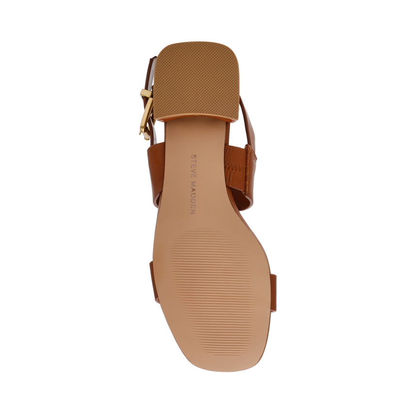 Venturas sandal Cognac Leather