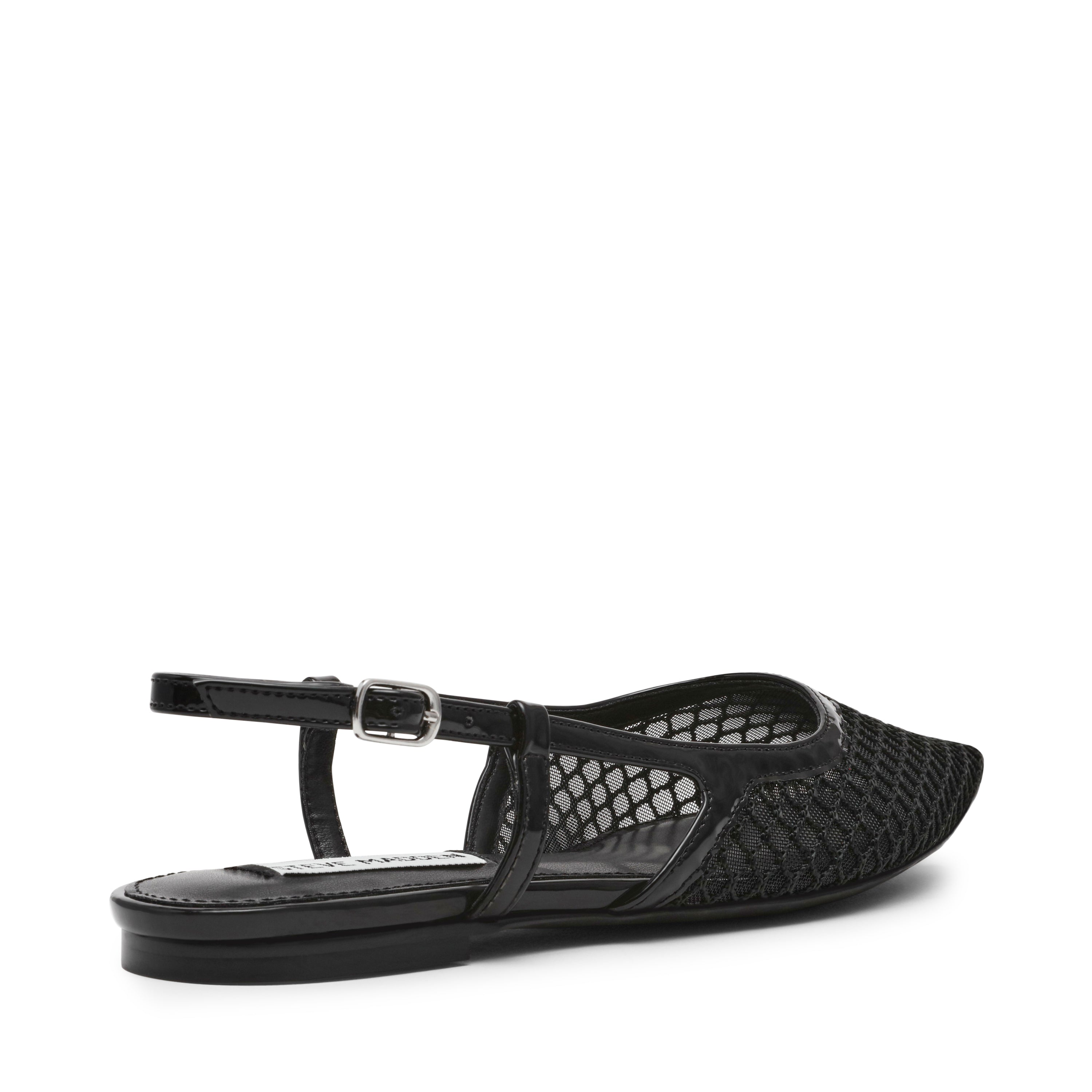 Slingshot-M Flat Sandals Black Mesh