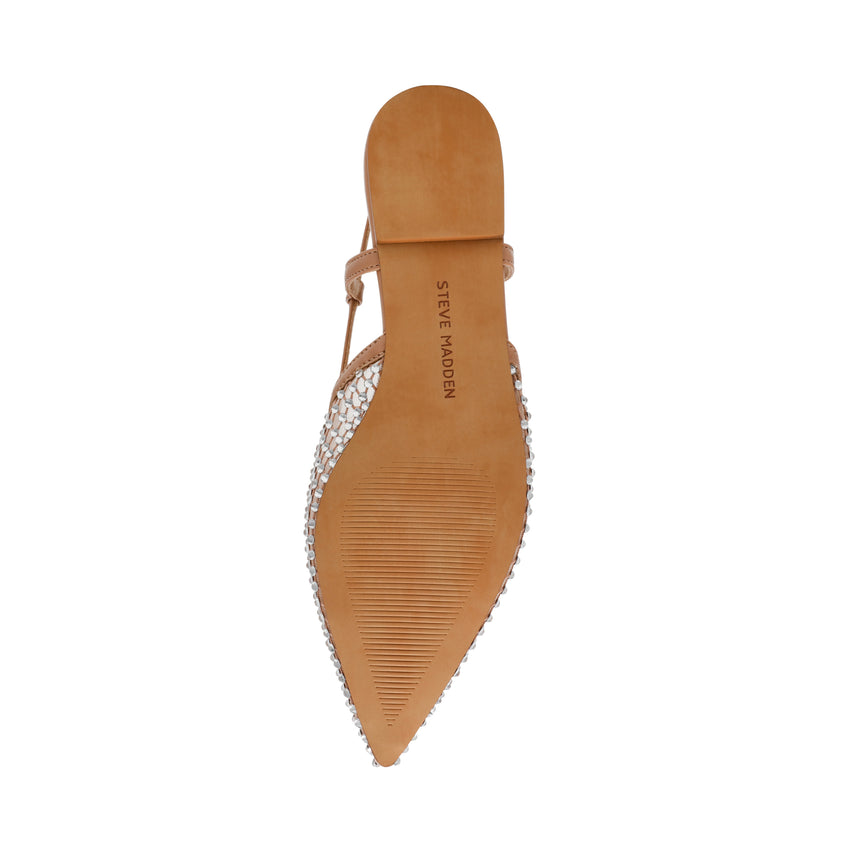 Slingshot-MR Flat Sandals Tan Mesh