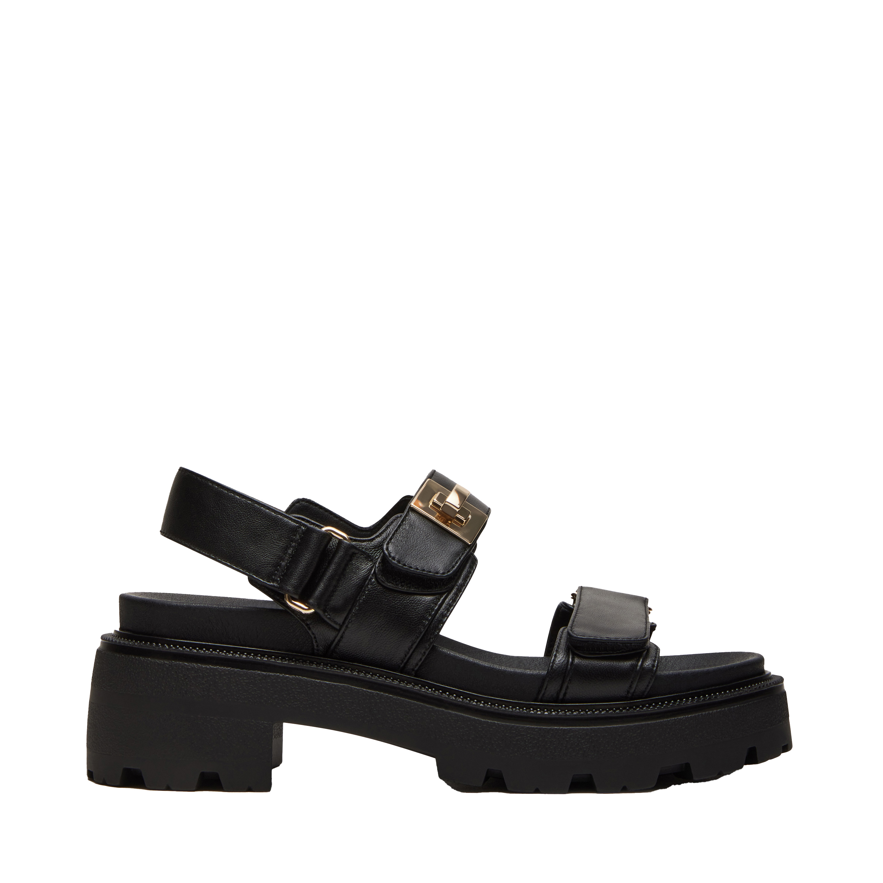 Supermona Black Leather