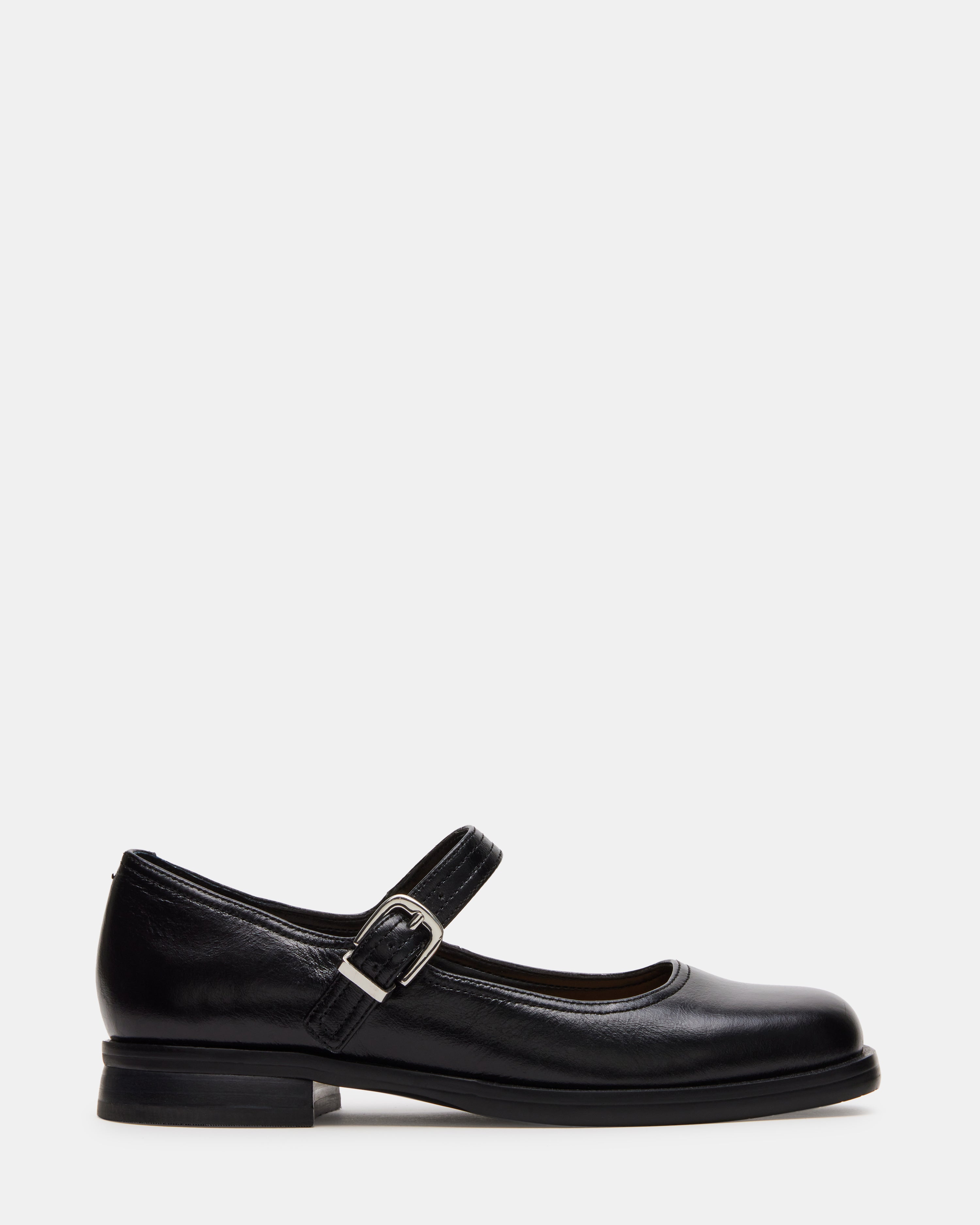 Delancy Black Leather