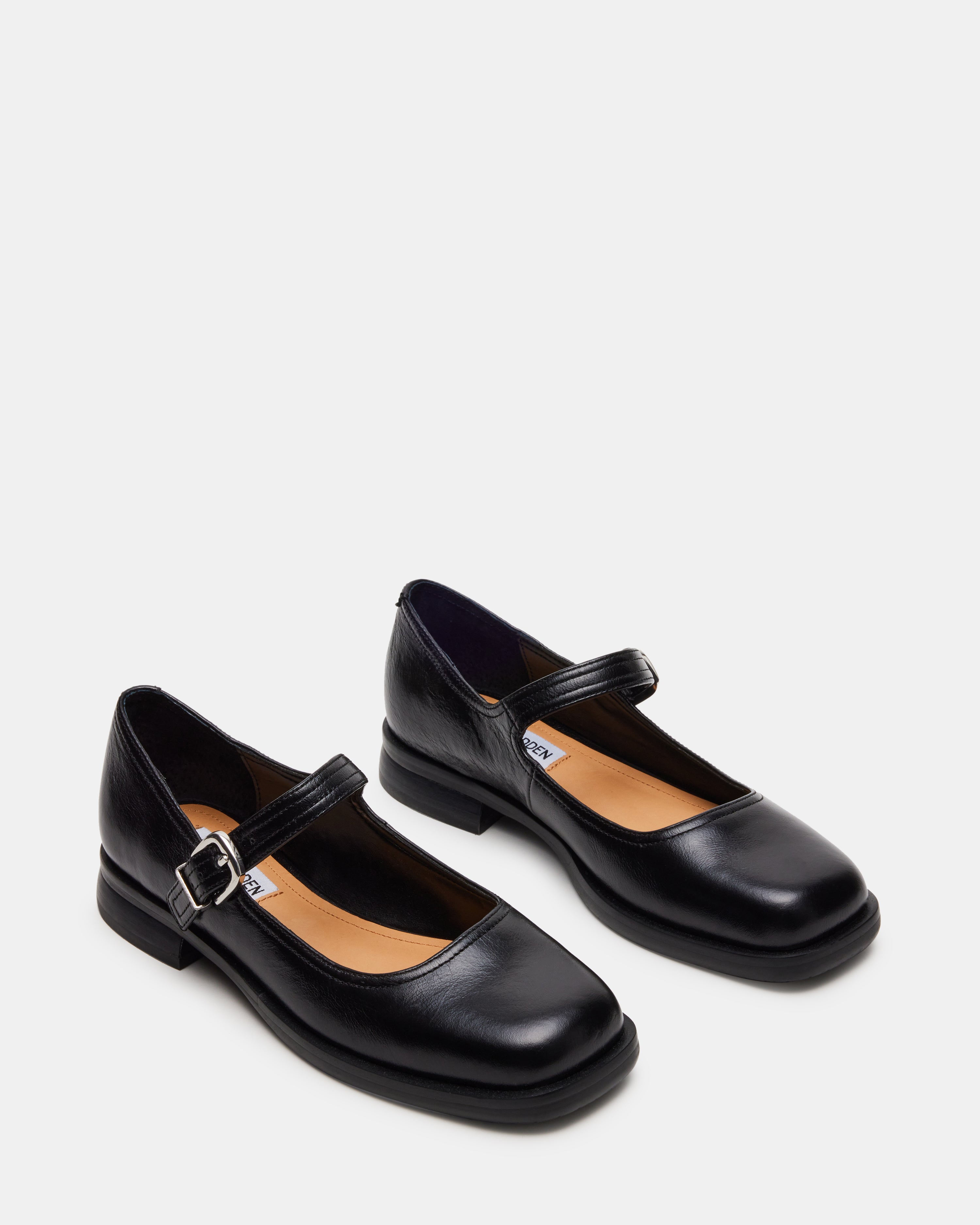 Delancy Black Leather