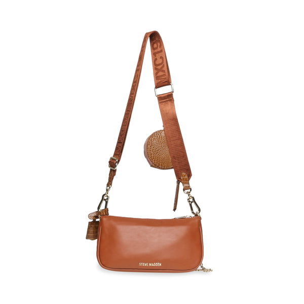 Burgent Crossbody Bag Brown