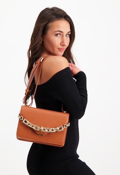 Bindio-L Crossbody bag Cognac