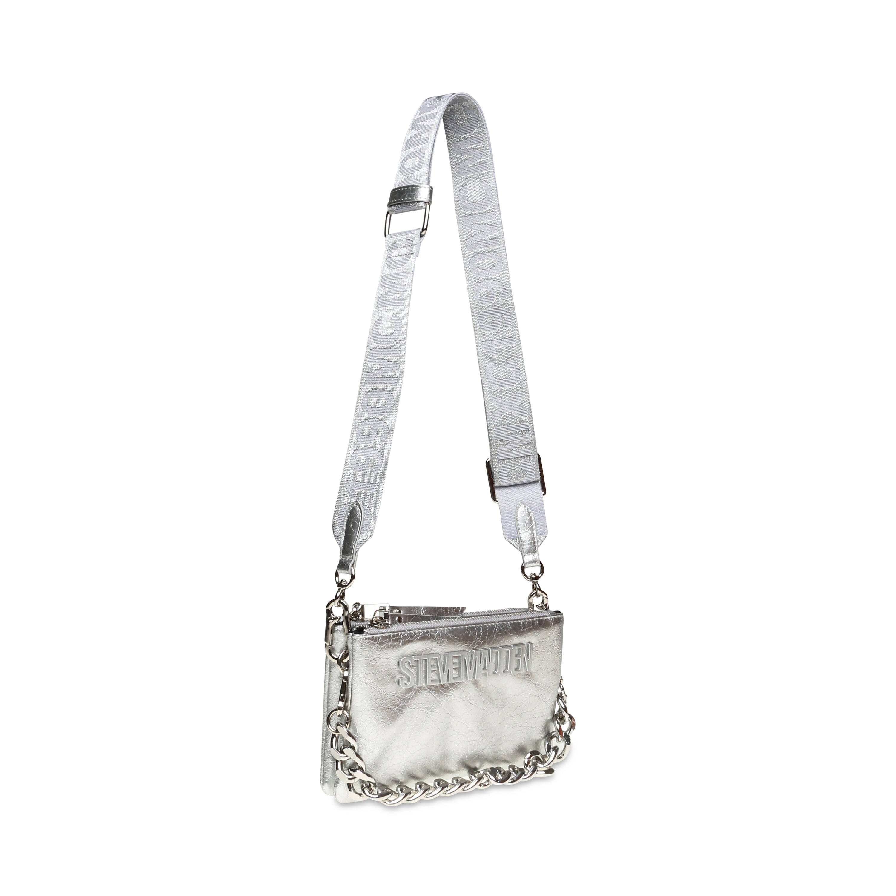 Bnicco Crossbody Bag Silver- Hover Image