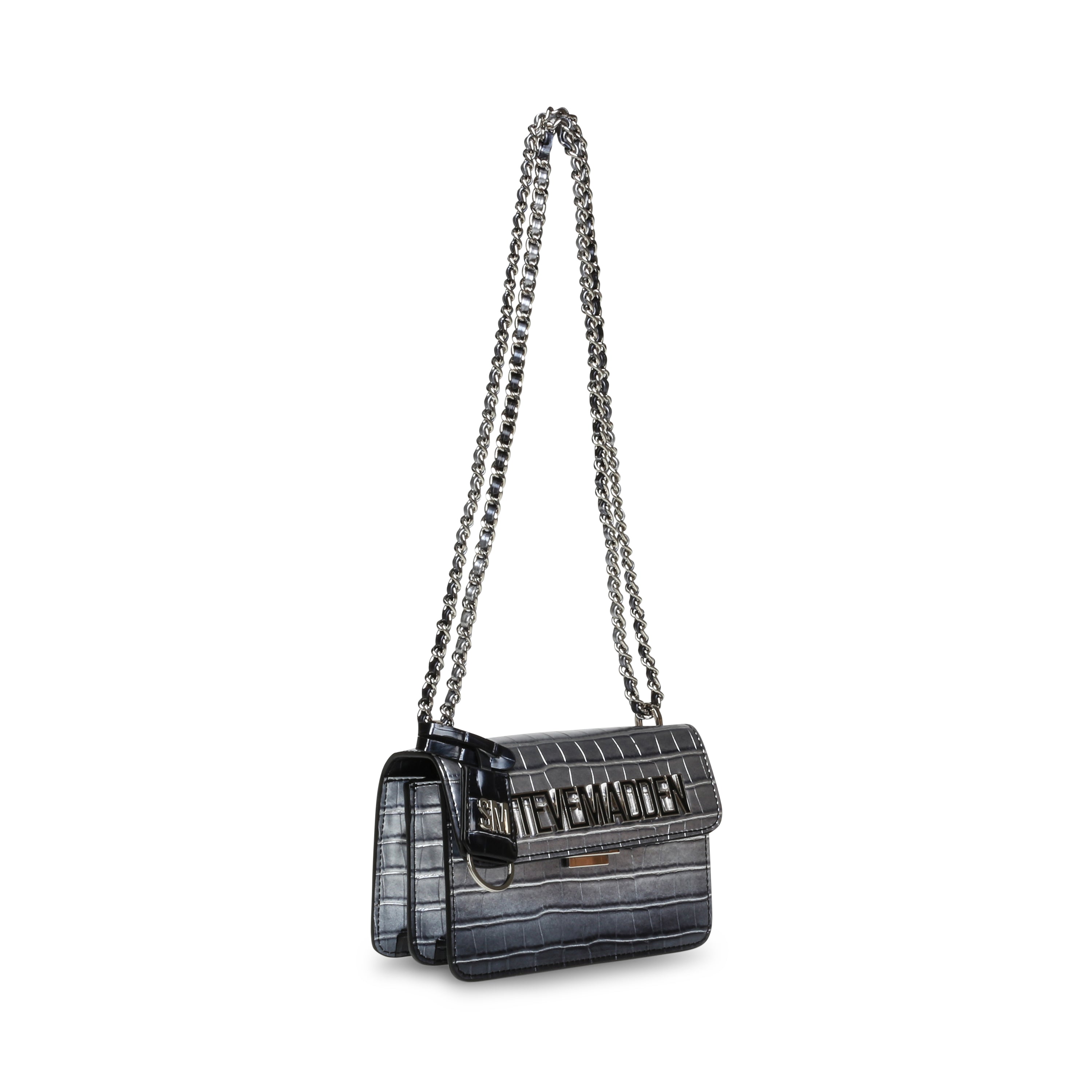 Bzoya Crossbody Bag Black/Silver- Hover Image